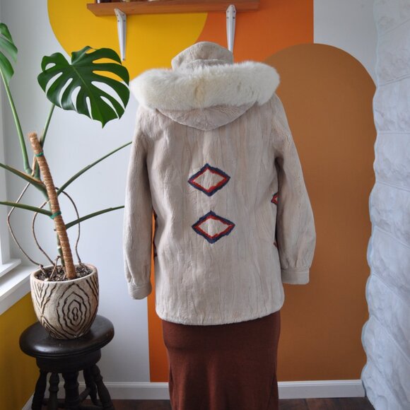 AZTEC REAL MINK COAT - Picture 3 of 13